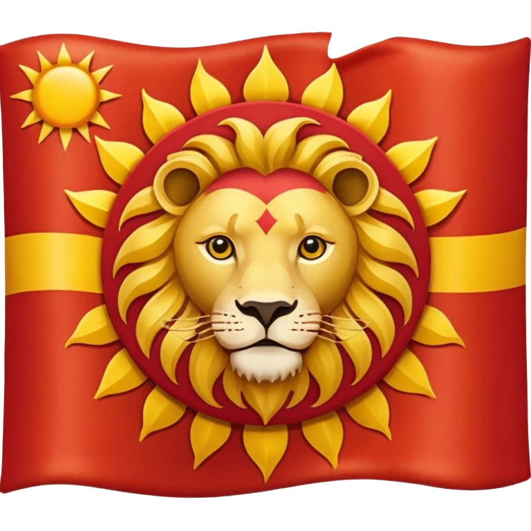 پرچم شیر خورشید emoji
