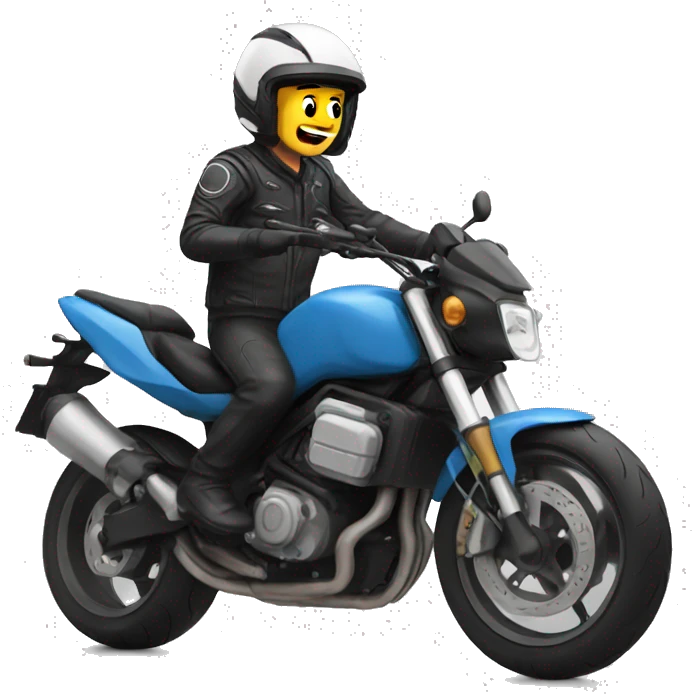 Motard emoji