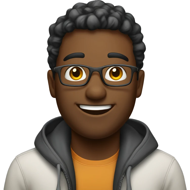software Developer being happy integrating emoji
