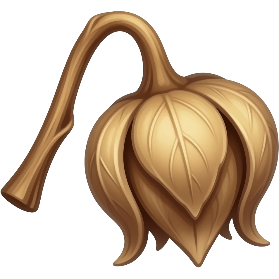 Wilted dead brown plant emoji