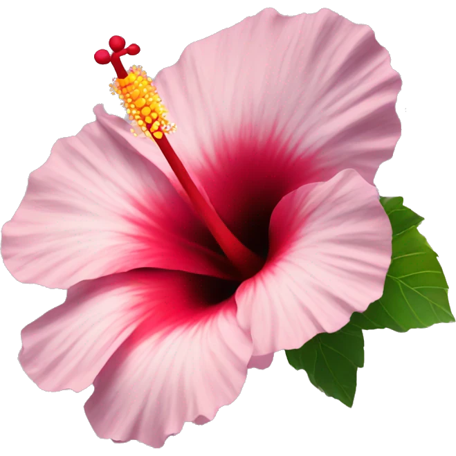 Hibiscus flower emoji