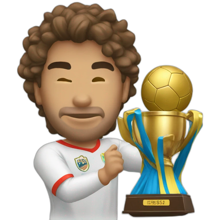 MEESI CON LA COPA AMERICA emoji