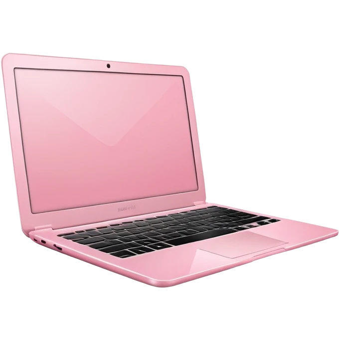 Light pink laptop emoji