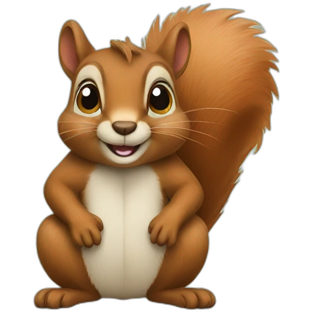 Squirrel emoji