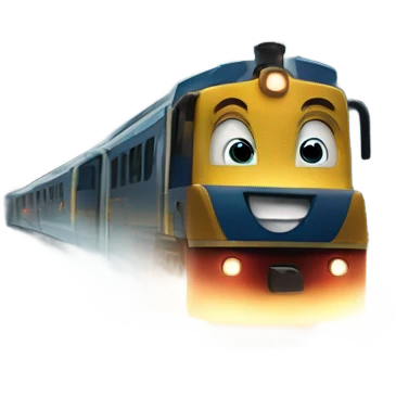 train going through a tunnel emoji