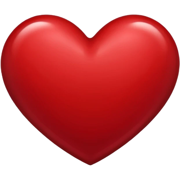 dark red heart  emoji