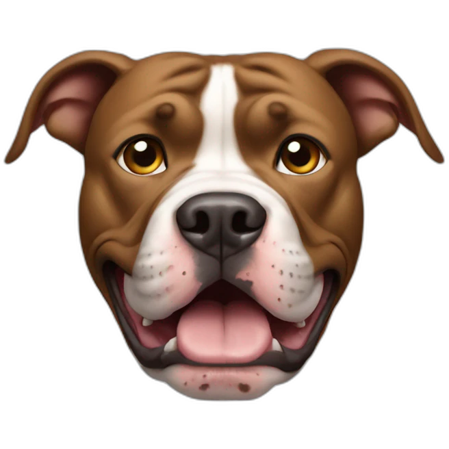 pitbull bully emoji