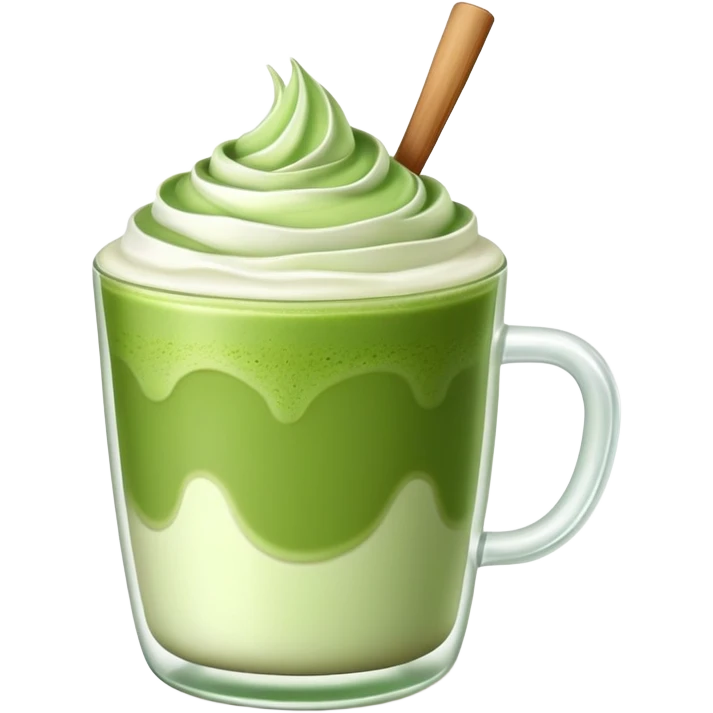 Matcha latte emoji