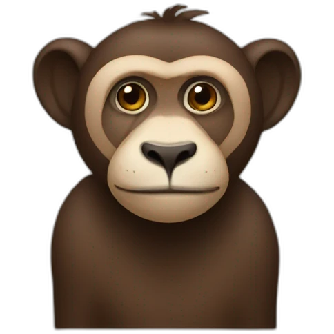 Singe animal emoji