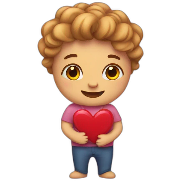 Happy valentines day emoji