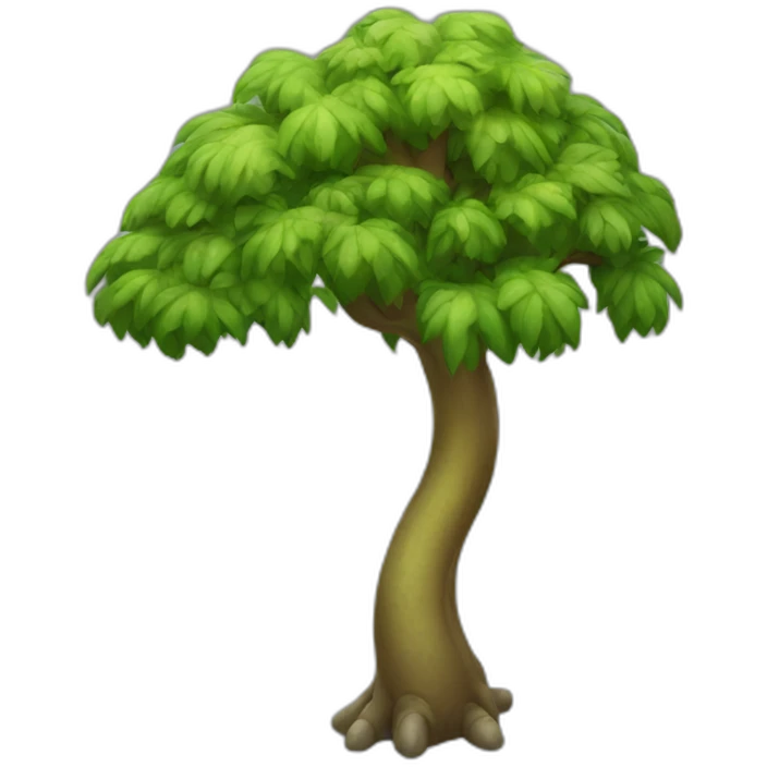 Dinosaur tree emoji