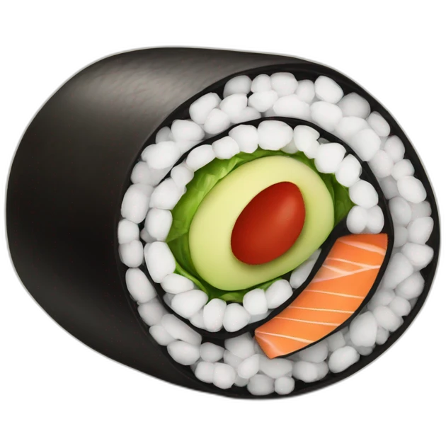Sushi roll emoji