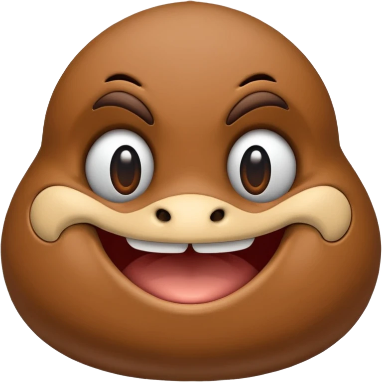 a goomba emoji