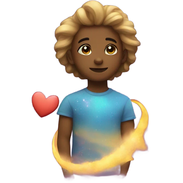 Cosmic love emoji