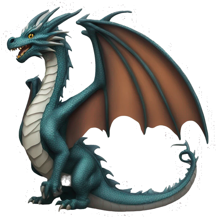 Dragon Tairn from fourth wing emoji