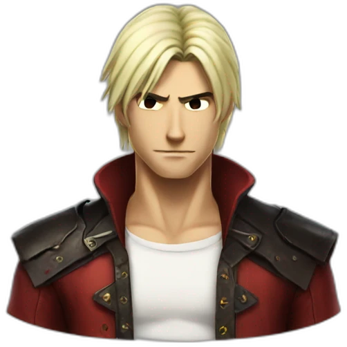 Dante from devil may cry emoji