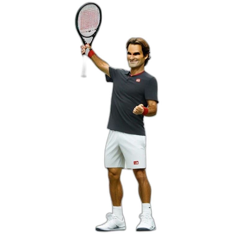 Roger Federer emoji