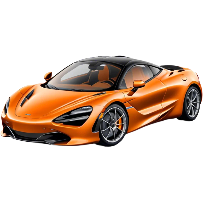 McLaren 720S - McLaren (Model Year: 2021) (Iconic colour: Orange) emoji