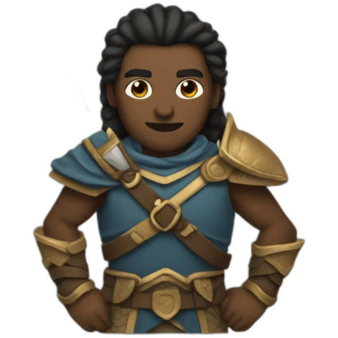 human warrior adventurer emoji