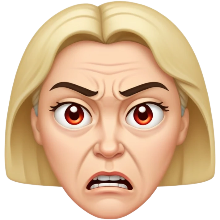 Angry mother  emoji