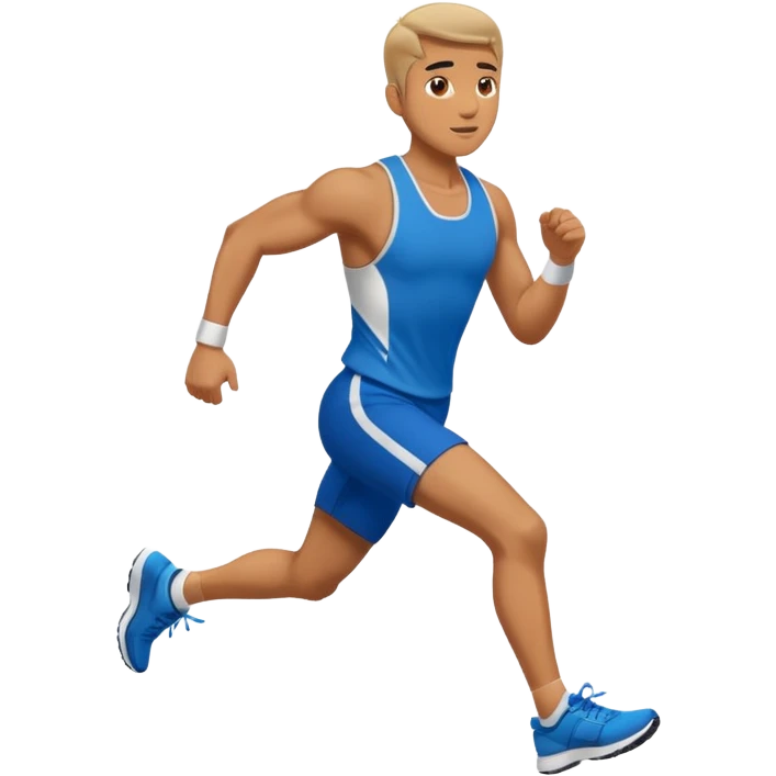 man running in sportswear emoji