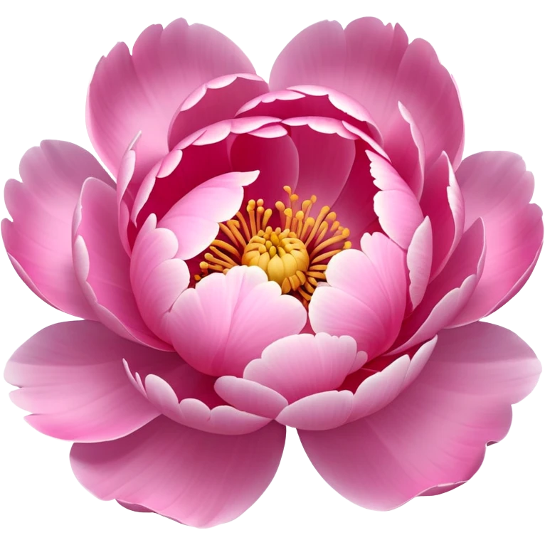 peony flower emoji