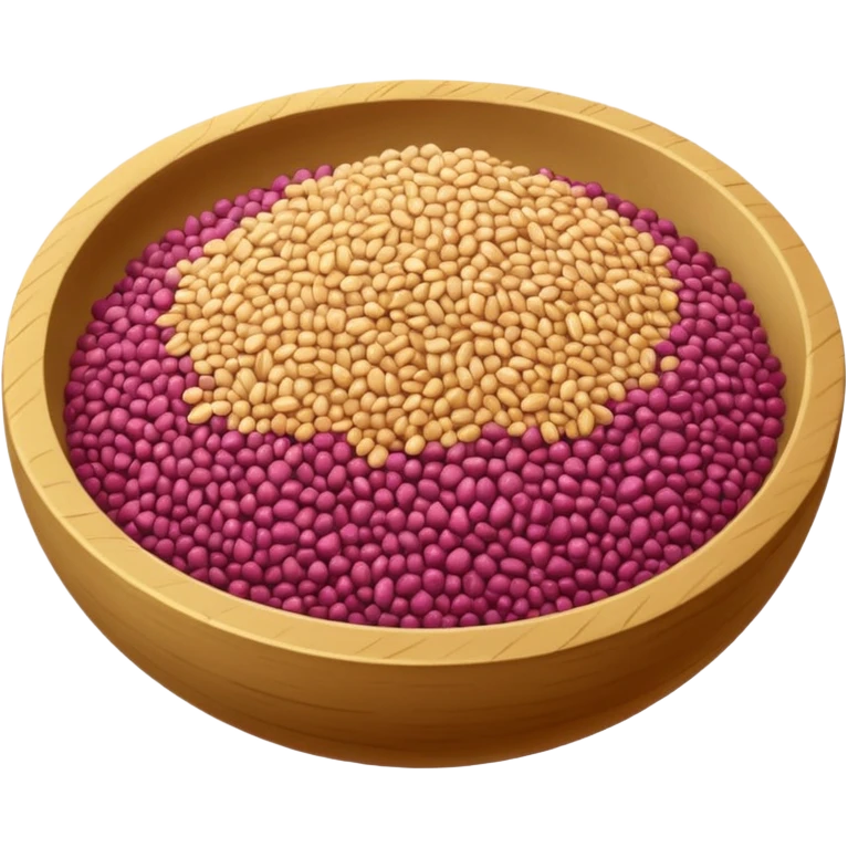 amaranth beige grains emoji