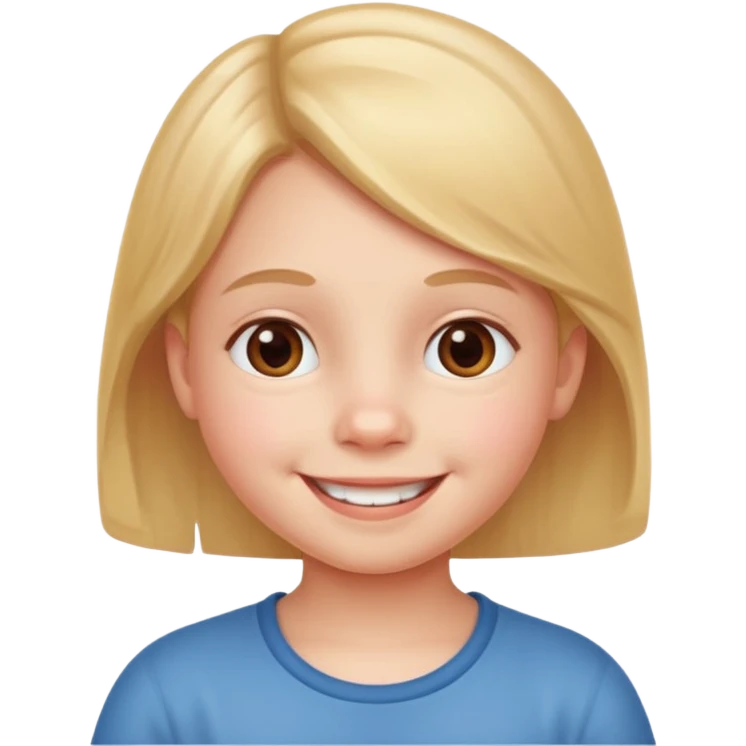 Child 8 year old emoji