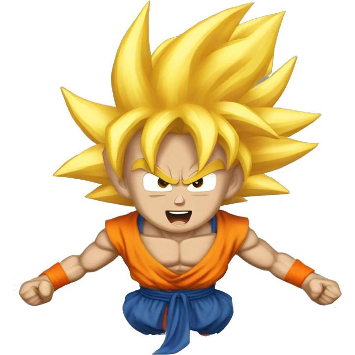 goku super sayan emoji