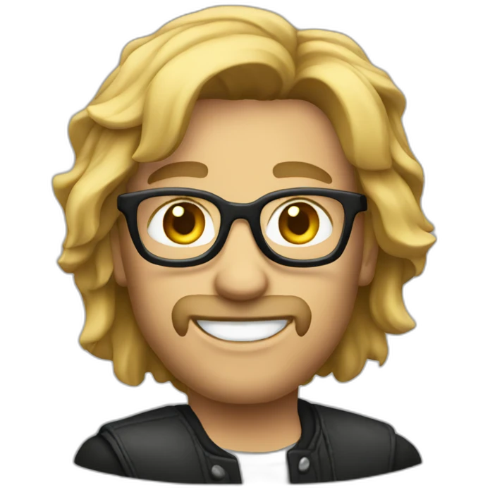 Journalist rocker emoji