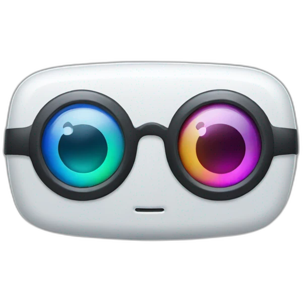 Remote controller and eye glasses emoji