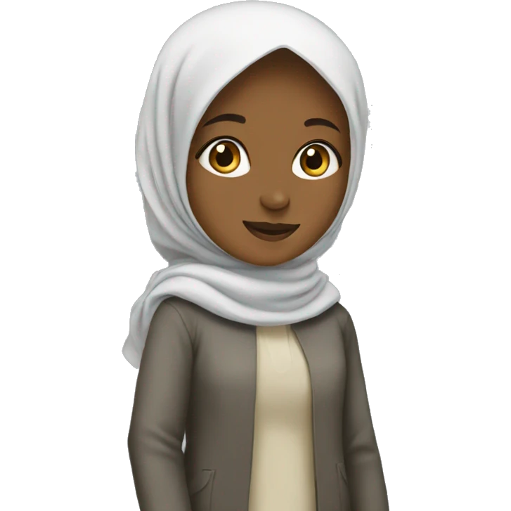 Girl in hijab emoji