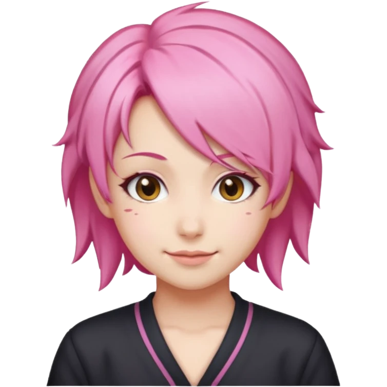 Mitsuri Kanroji, ultra détaillé, sourire narquois, mitsuri Kanroji hairstyle  emoji