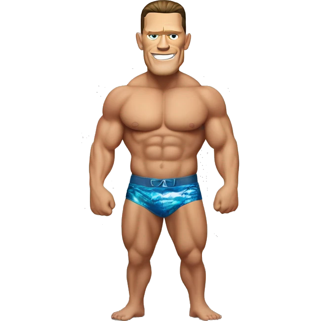 john cena wit bikini emoji