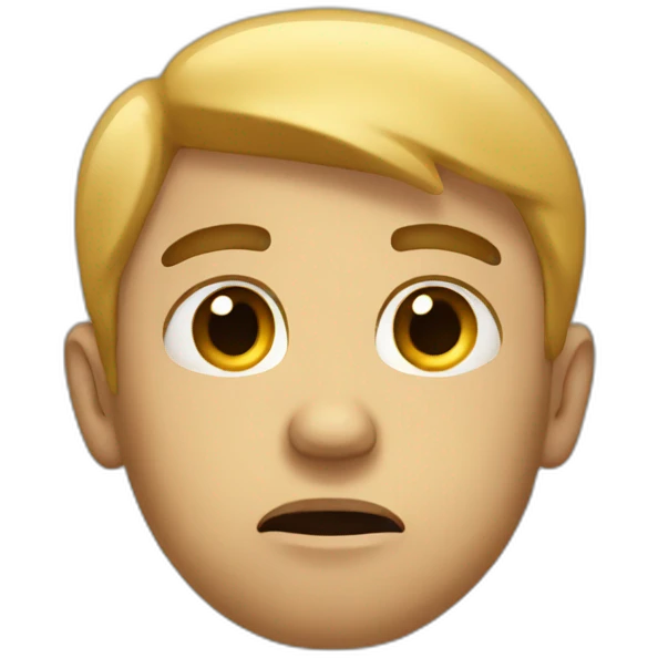 sad down emoji