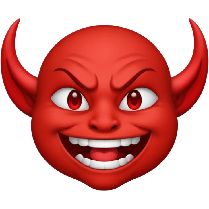 demon emoji kiss face emoji