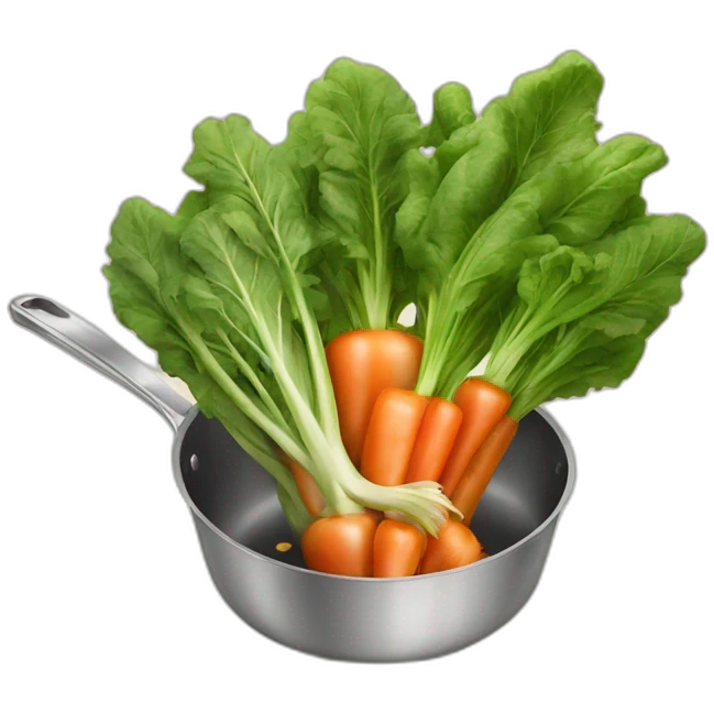 vegetables in a pan emoji