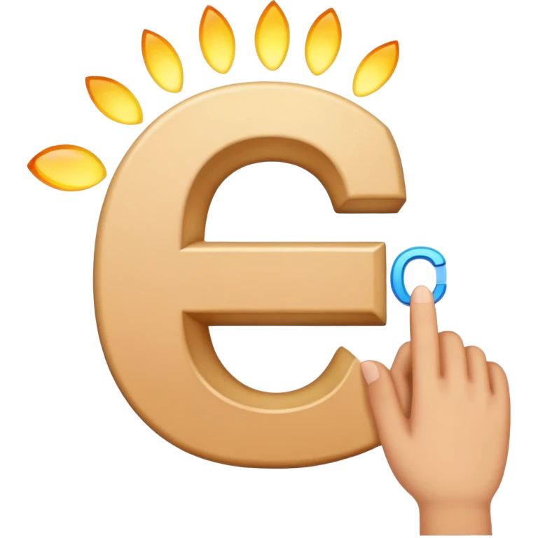 hand signal letter C emoji