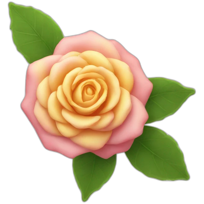 Soleil rose emoji