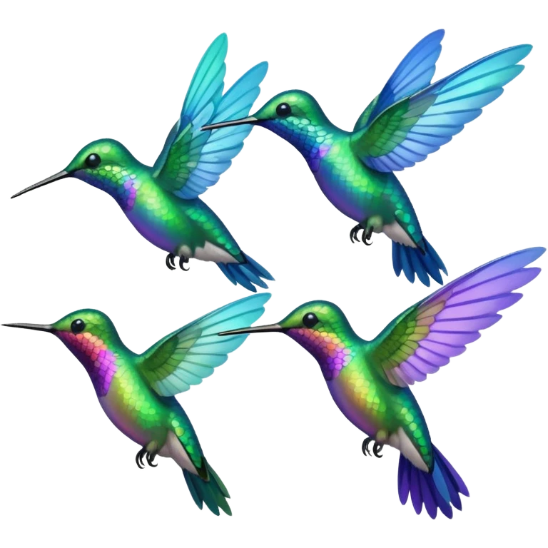 MORE HUMMINGBIRDS emoji