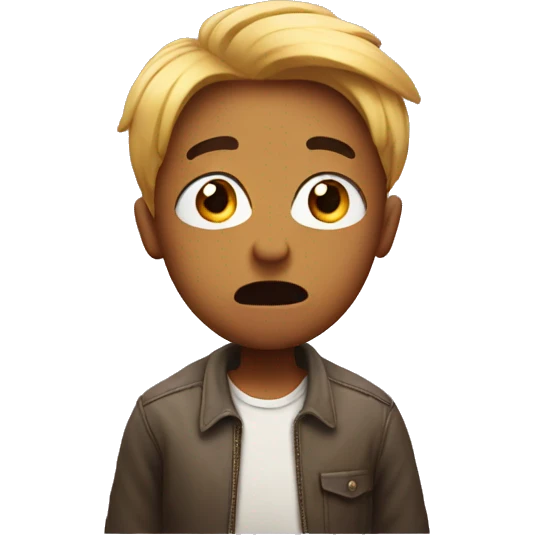 Confused in love emoji