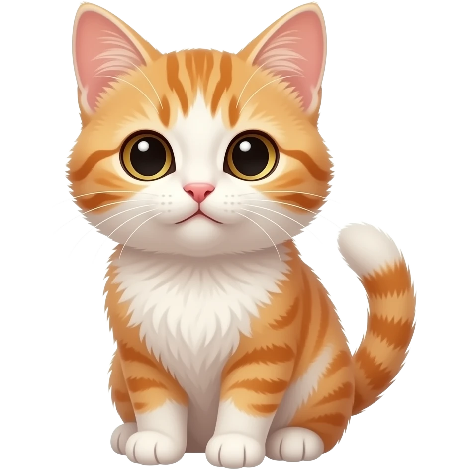 Very cute kitten emoji
