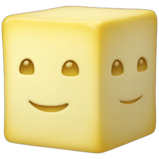 butter cube emoji