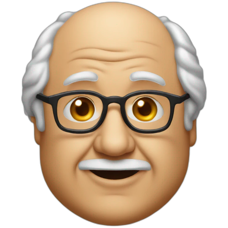 Danny devito face emoji