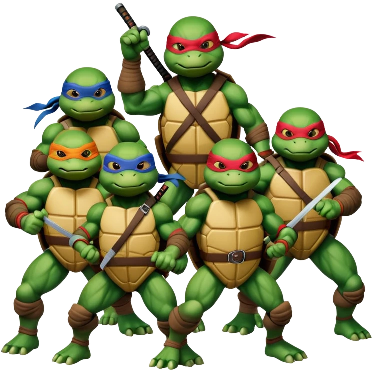 Ninja turtles emoji