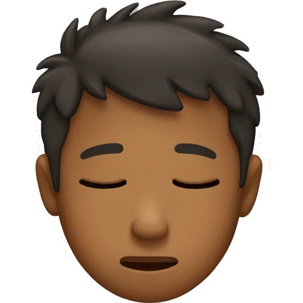 Sleepy boy emoji