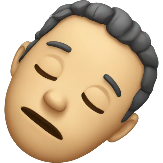sleepy emoji