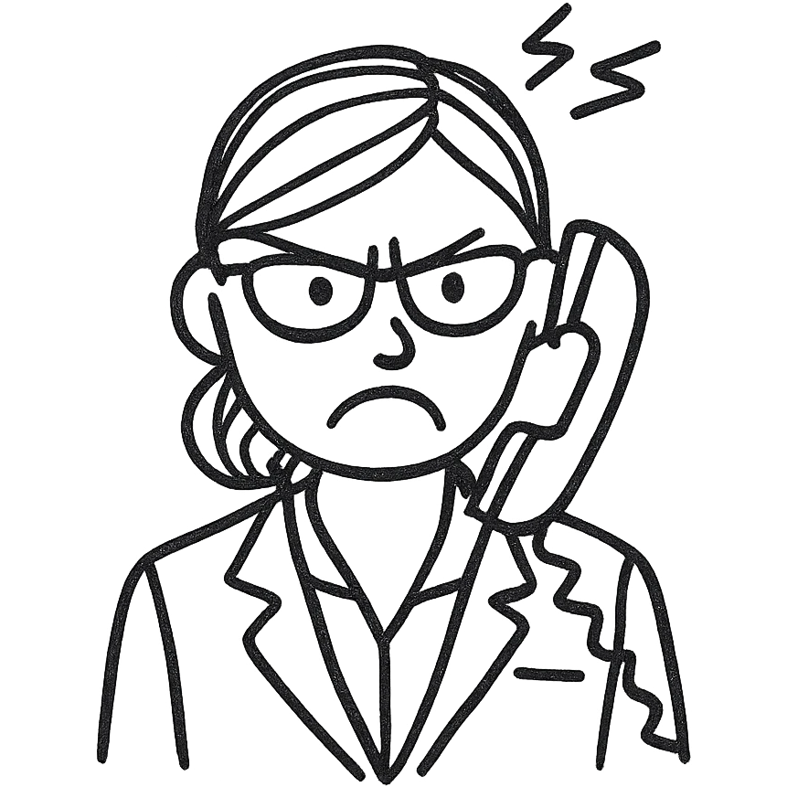 angry business secretary emoji