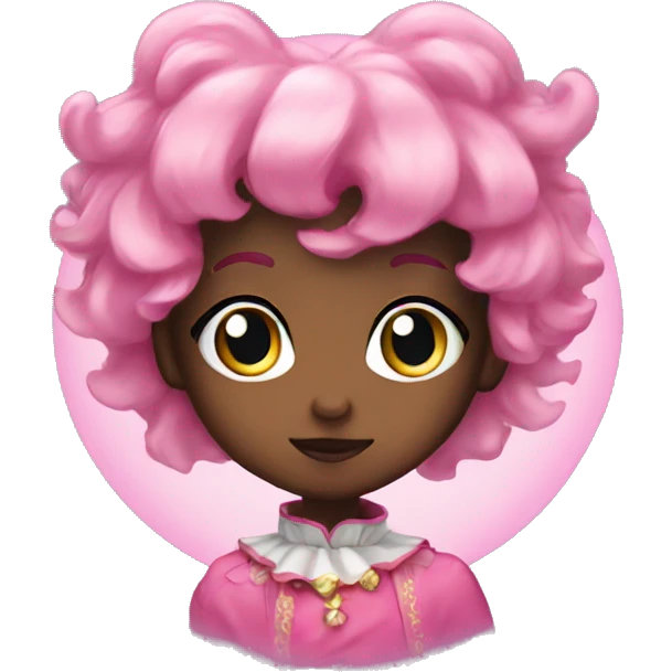 black chibi moon emoji