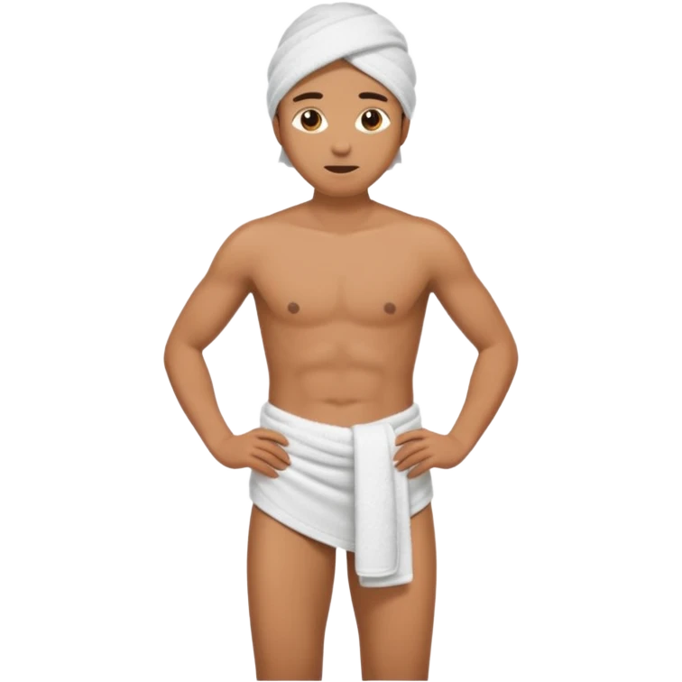  wearing nothing bottom emoji